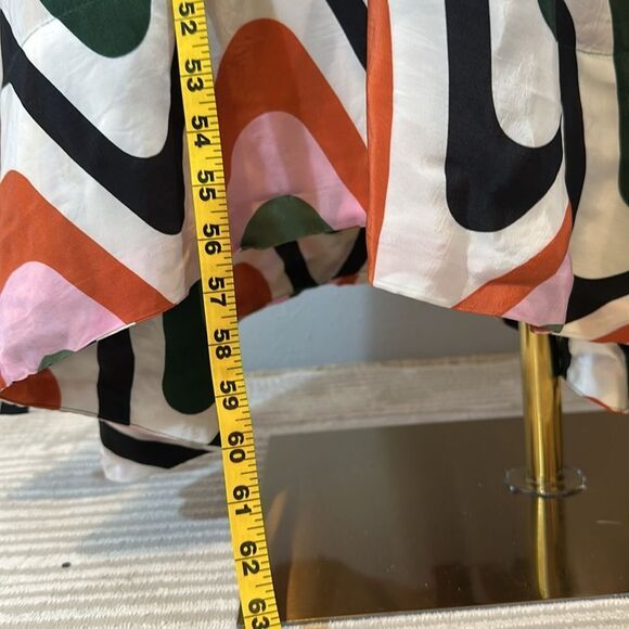 Farm Rio wave gradient Multicolor V-Neck Maxi Dress size XL - Picture 8 of 16